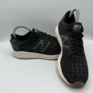 New Balance Womens Fresh Foam Zante Pursuit Black Rubbing Size 8.5 B WZANPBK